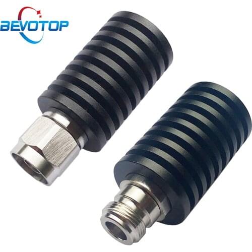 25W N Male/Female Connector RF Coaxial Termination Dummy Load 3GHz/6GHz 50ohm Nickel Plated RF Accessories