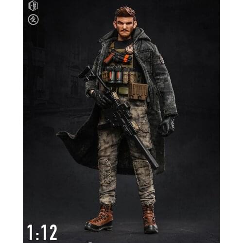 DAMTOYS 1/12 SIP001A Solomon plan Beel model set 6 inch movable doll toy collection