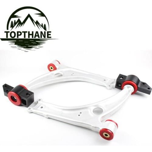 PROTHANE-Front Adjustable Lower Control Arm with Polyurethane Bushing Kit for Volkswagen Passat B6 B7 Tiguan Audi-LCA1002
