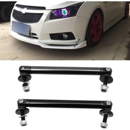 Adjustable Bumper Front Rear Lip Splitter Strut Spacer Support