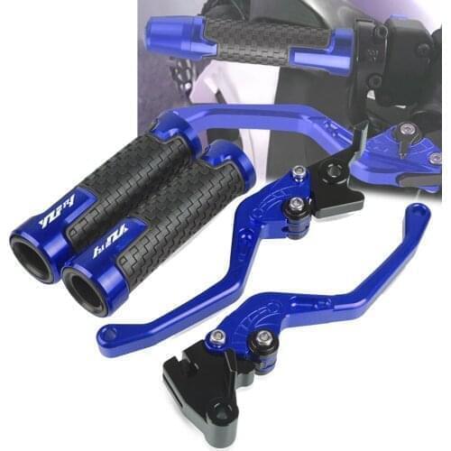 Handle Bar Grips FOR YAMAHA YZFR1 1999-2003 2000 2001 2002 Motorcycle Accessories CNC Aluminum Brake Clutch Levers 7/8'' 22MM