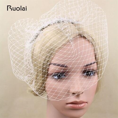 Ruolai Wedding Short Veils