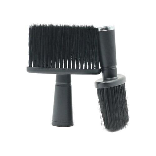Professional Soft Black Neck Face Duster Brushes Barber Hair Clean Hairbrush Beard Brush Salon Cutting Hairdressing Styling Tool
