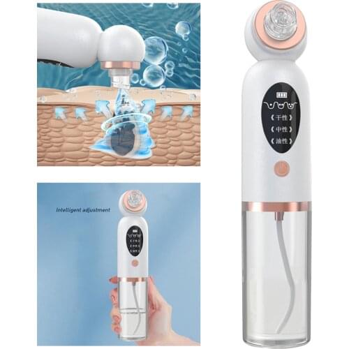 Micro Bubble Black Head Remover Facial Pore Cleaner, Simple Button Control