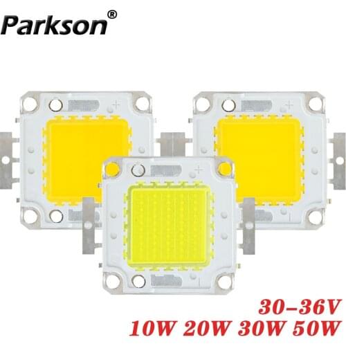 LED Lamp COB LED Chip 30-36V 50W 30W 20W 10W For Floodlight Modules LED Spotlight Accessories DIY Matrix diodes