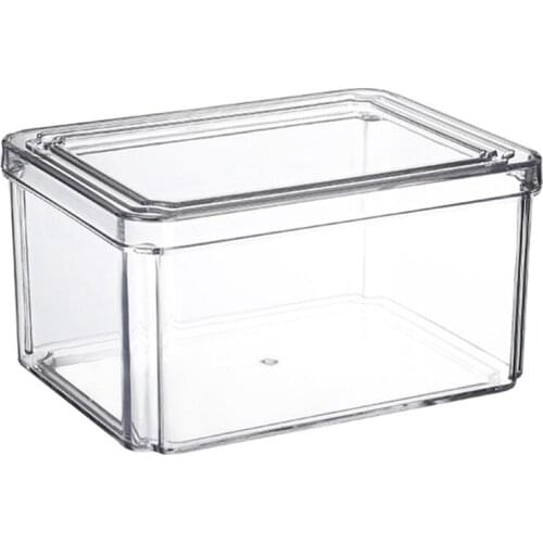 Refrigerator Box Storage Boxes Drawer Fruit Transparent Organizer Fridge Stackable Cabinet Kitchen Items Food Preservation