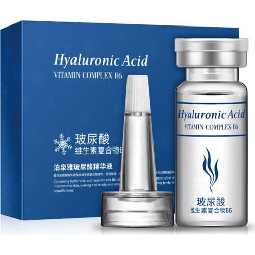 10pcs/lot Vitamin Hyaluronic Acid Serum Set Anti Wrinkle Anti Aging Collagen Essence Liquid Moisturizer Facial Skin Care