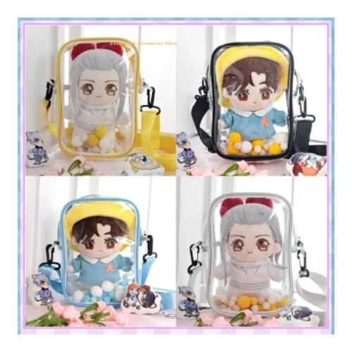 20cm Transparent Dolls Itabag Anime Lolita Kawaii Mini Shoulder Messenger Bag Japanese Soft Girl Potable JK Uniform Handbags