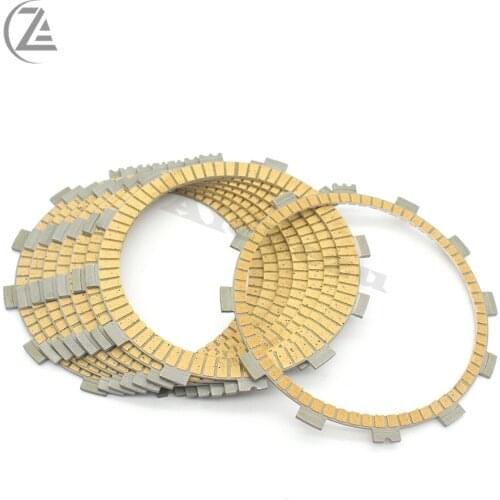 ACZ Motorcycle Engine Parts 8pcs Clutch Friction Plates Paper-Based Clutch Frictions For YAMAHA VMAX1200 V-Max 1200 1988-2007