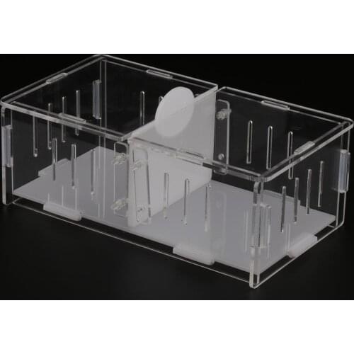 Frog Cricket Turtle Pet Breeding Box Acrylic Feeding Box for Spider
