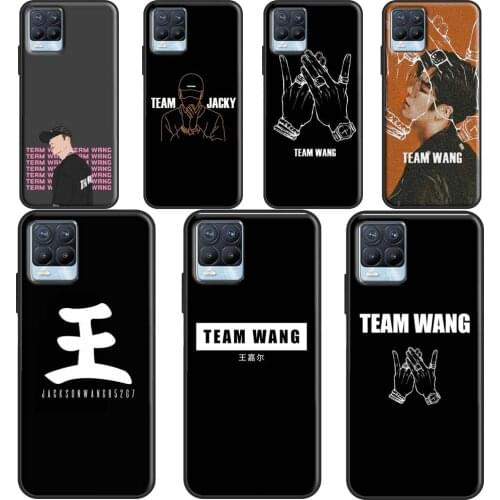 TEAM WANG Jackson Wang GOT7 Phone Cover For OPPO Realme Q3 6 7 8 Pro C3 C11 C21 GT Neo OnePlus 9 Pro 8 Pro 8T 9R Case