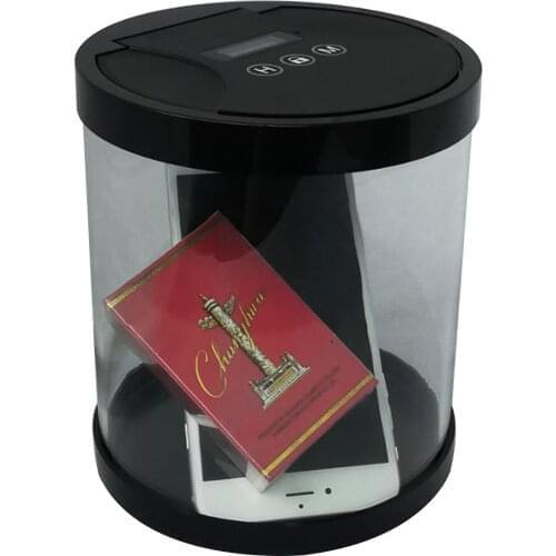 Electronic Time Locking Container Help Quit Cell Phone Addiction Excessive Smoking Properly Control Snacks Other Vices Timer Box