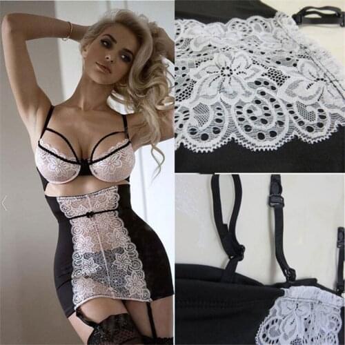 Plus Size Porn Hot Erotic Sexy Lingerie Lace Babydoll Women G-string Sleepwear Robe Sexy Underwear Dress Sex Costumes