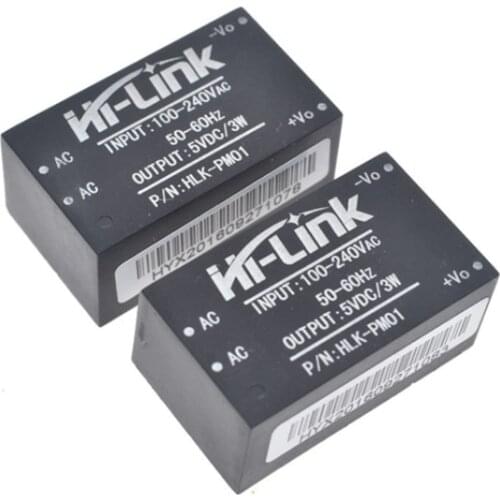 HLK-PM01 HLK-PM03 HLK-PM12 AC-DC 220V to 5V/3.3V/12V mini power supply module,intelligent household switch power supply module