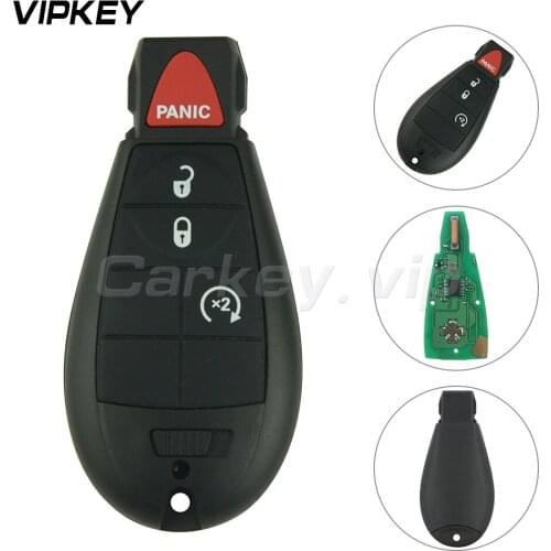 Remotekey Car Remote Control Key IYZ-C01C Fob Fobik 433Mhz For Dodge Caravan Chrysler Town & Country Jeep 4 Button