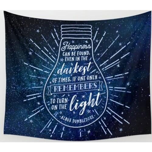 Happiness Can Be Found Wall Tapestry Cover Beach Towel Picnic Yoga Mat Home Decoration