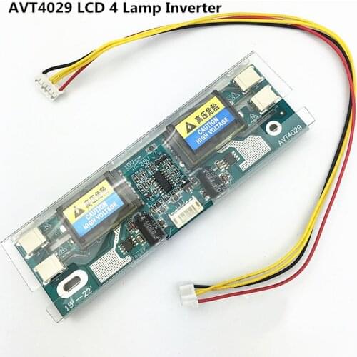 10pcs/lot Avt4029 new PC monitor CCFL 10V-28V 4 lamps universal lcd inverter