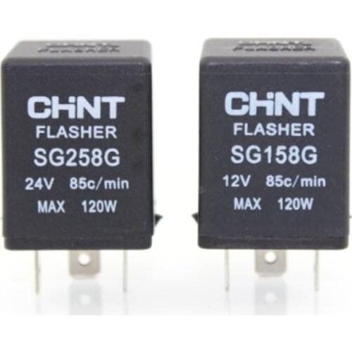 3pin 120w automotive relay Electronic Flasher Relay 12v 24v Auto Car Relay