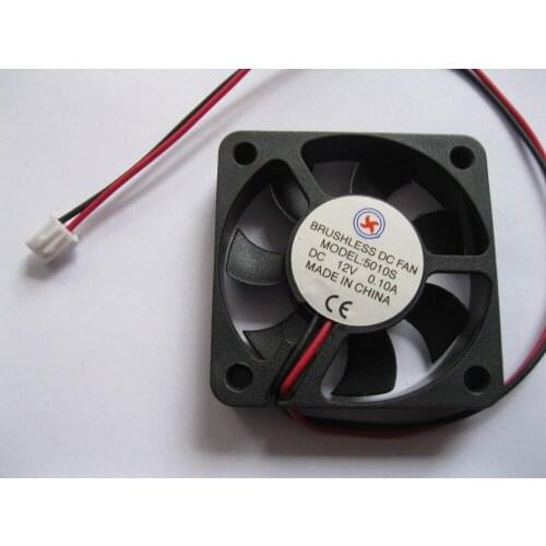 90 pcs Brushless DC Cooling Fan 7 Blade 12V 5010S 50x50x10mm