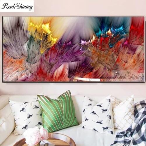 3D Diy Diamond Painting Abstract Modern clouds 5d diamond embroidery diamond art kit home decortiom wall sticker Large Size F940