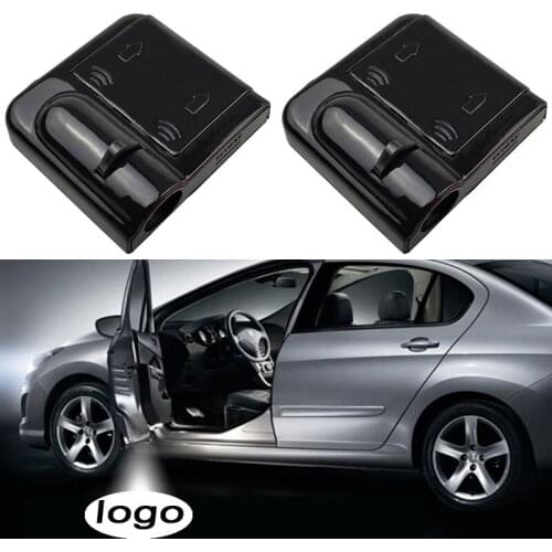 1PCS Wireless Car Door Led Welcome Laser Projector Logo Ghost Shadow Night Lights Car Styling Courtesy Lamp Kits Car Accessories