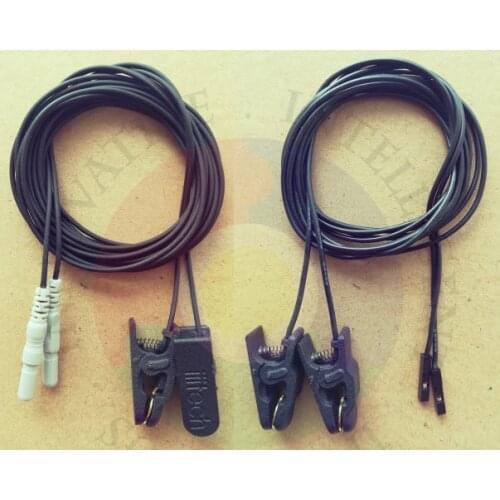 EEG Ear Clip Electrode, Gold-plated Ear Clip Electrode, Suitable for Openbci / Tgam / Neurosky, Etc