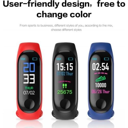KQJYS Smart Band Fitness Tracker Heart Rate Activity Smart Band with Waterproof Heart Rate Monitor