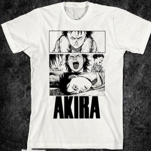 Akira T-shirt Videogame Anime Singlet, Cotton Discout Hot New Top O-neck Hip Hop T-shirt Tees Tops Summer