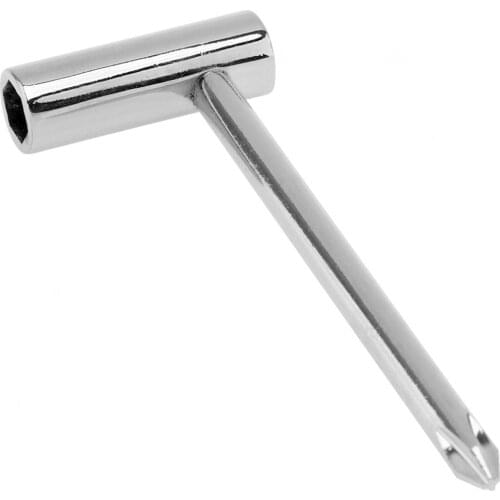 Guitar Truss Rod Wrench Regular Inside Diameter 7mm Silver Metal Hexagon Wrench for Guitar Headstock Tuning Peg Adjustment Hot