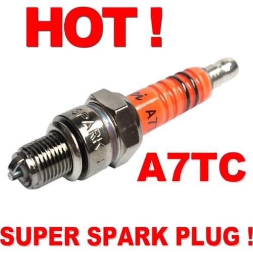 HOT Motorbike Replacement Parts Spark Plugs High Performance 3-Electrode Motorcycle Spark Plug A7TC