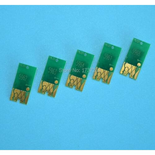 350ml Cartridge Resettable Chip T5961-T5964 T5968 for Epson Stylus Pro 7700 9700 7710 9710 Printer Refillable Ink Cartridges