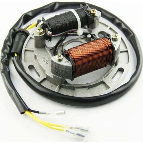 Motorcycle Ignition Magneto Stator Coil for SUZUKI LT80 Quadsport 1987-2006 Magneto Engine Stator Generator Coil