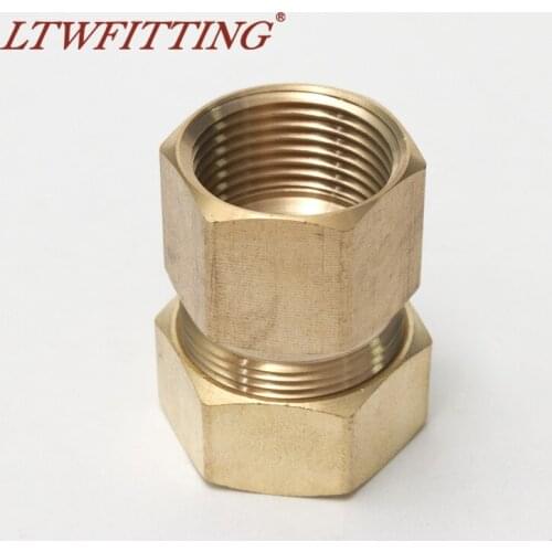LTWFITTING Brass 7/8" OD x 3/4" Female NPT Compression Connector Fitting