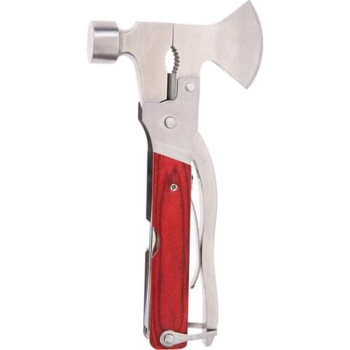 Multifunctional outdoor emergency safety hammer axe Vehicle lifesaving safety hammer Multi-purpose axe hammer Window breaker