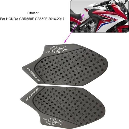 MTCLUB for Honda CBR650F CB650F CBR 650 F 2014 15 16 2017 Anti slip Tank Pad Side Gas Knee Grip Traction Pads Protector Sticker