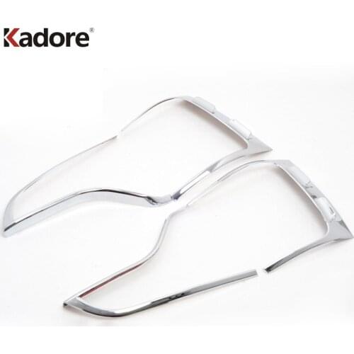 Rear Light Lamp Cover Trim For KIA Sorento 2013 2014 2015 Hatchback 5 door ABS Chrome Taillight Frame Sticker Car Accessories
