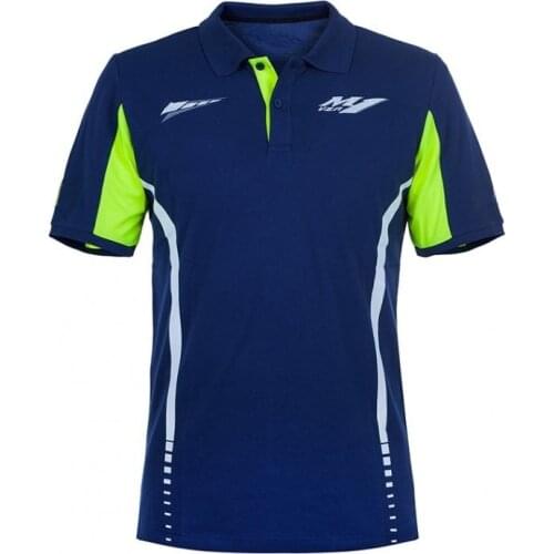 NEW Motorcycle Moto GP Racing For Yamaha M1 Factory Polo Shirt Motosport Bikers Racing Team Jersey Blue