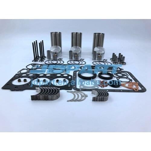 New 3TNE68 Overhaul Kit Piston Rings Bearing Set Full Gasket Kit Engine Valve For Yanmar
