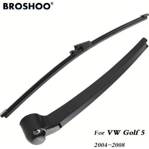 BROSHOO Car Rear Wiper Blade Back Windscreen Wiper Arm For Volkswagen Golf 5 Hatchback(2004-2008) 335mm,Windshield Auto Styling
