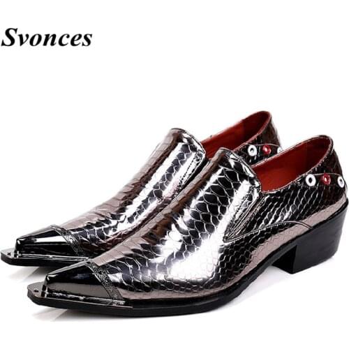 Svonces Mens Leather Shoes