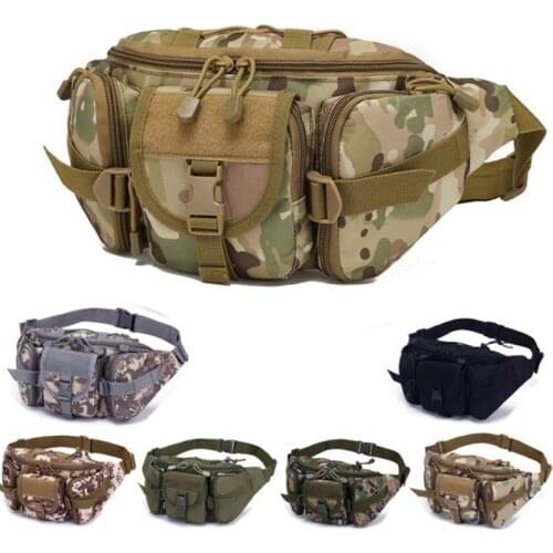 Utility Military Men Tactical Waist Bag Outdoor Sports Hiking Hunting Riding Army Pouch Bags Climbing Belt Bag