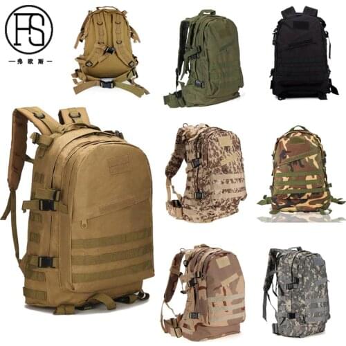 Good Quality Outdoor Sport Tactical Backpack Rucksack Bag Hiking Camping Nylon Shoulder Bag