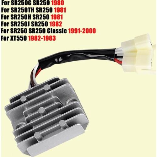 3Y6-81960-01 Voltage Regulator rectifier For Yamaha SR250J SR250 1981 SR250 SR 250 SR-250 Classic XT550 SR XT 550 1982-1983