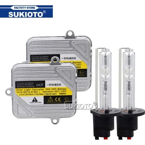 Ксеноновые лампы H3 (PK22s) XENSUKIT China At AliExpress