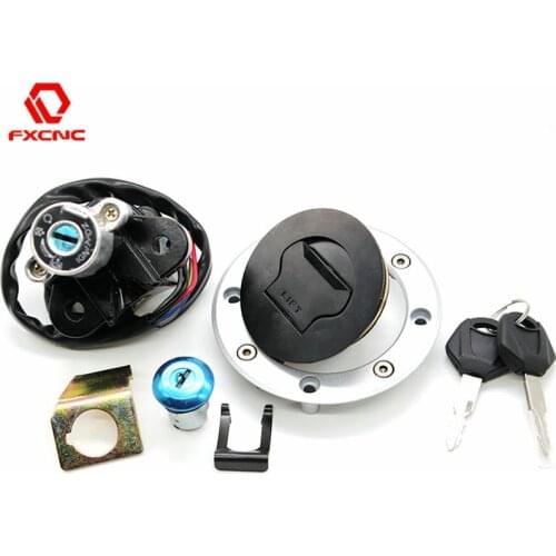 Motorcycle Ignition Switch Lock Fuel Gas Cap Lock And Seat Lock With Keys For Suzuki SV650 SV 650 SV-650 1999 - 2002 99 00 01 02