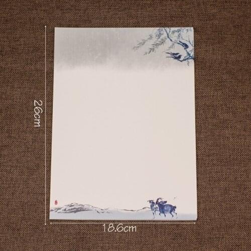 1pcs Beautiful Chinese stationery stationery creative wind antique retro romantic love letters stationery stationery Teaser arti