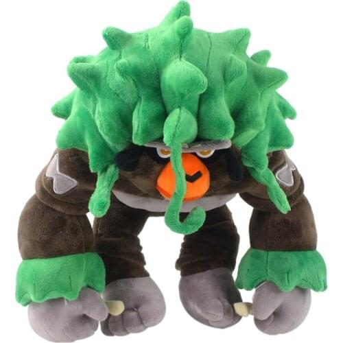 33Cm Pokemon Kawaii Plush Rillaboom Grookey Cute Plush Stuffed Anime Doll Birthday Gifts Toys for Children