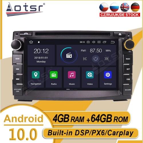 64G For KIA VENGA CEED 2009 2010 2011 - 2017 Car Stereo Multimedia Player Android GPS Navi Radio Recorder Carplay PX6 Head Unit