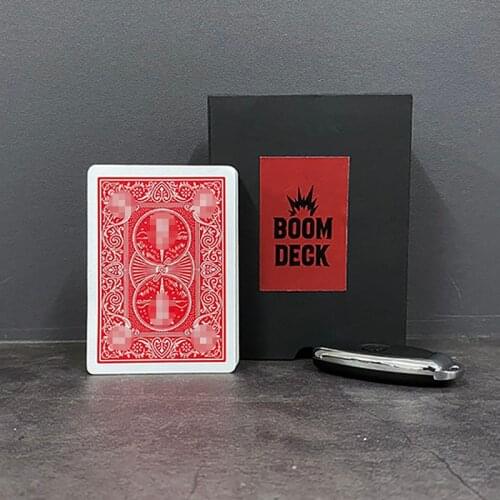 Boom Deck - Remote Control Stage Magic,Close Up,Mentalism Magic,Accessories,Comedy,Magic Toys Props Gimmicks Card Magic Tricks