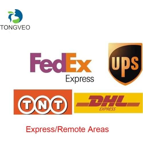 Shipping by DHL and DHL remote areas
